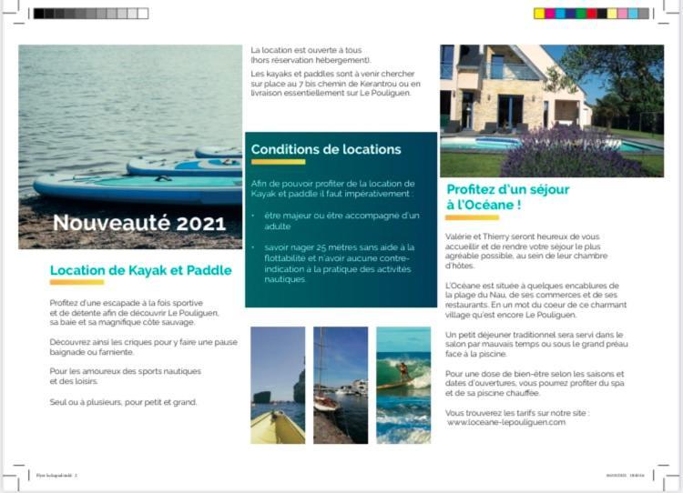L'Oceane Bed & Breakfast Le Pouliguen Exterior foto